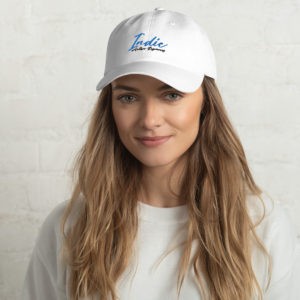 classic dad hat white front
