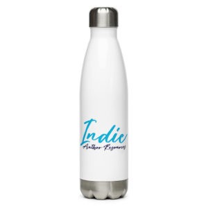 stainless steel water bottle white oz front feaf