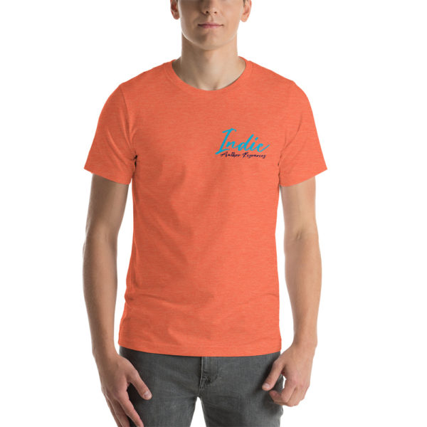 unisex staple t shirt heather orange front c