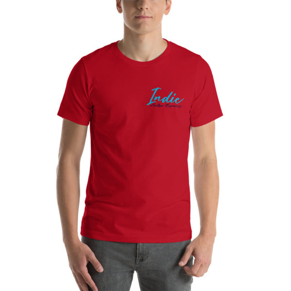 unisex staple t shirt red front be
